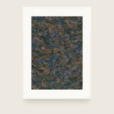 Patina XII — Silt. Very fine dense flecking in dark brown and blue-green. Shown framed. Frames and mounts are not included.
