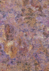 Patina I — Blush. Dense fine speckle in pink and lilac, with patches of ochre and cream showing through. The unframed sheet.