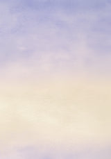 Ceramics III — Field. Pale field running from lilac at the top to cream at the bottom, with no defined edges. The unframed sheet.